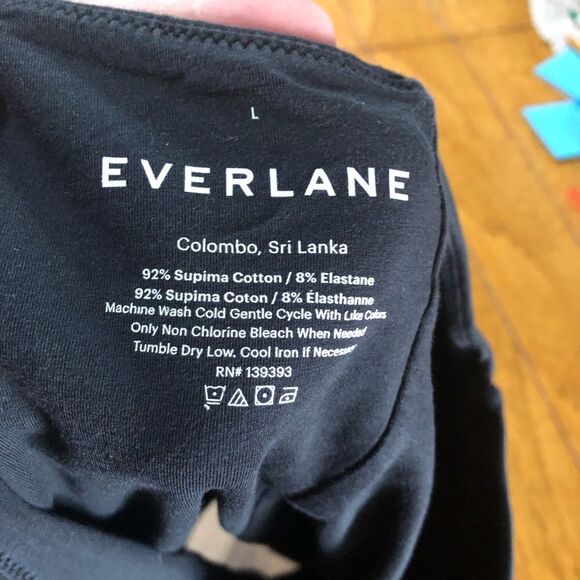 Everlane V-Neck Long Sleeve Thong Bodysuit - L - Picture 11 of 11